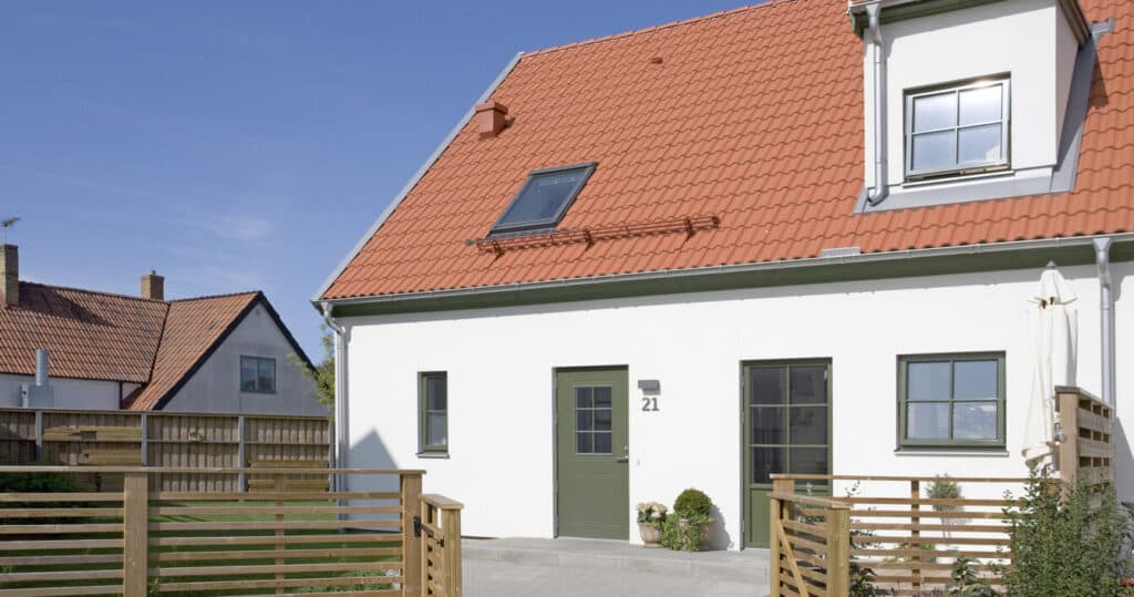 Parhuset i Skåne.